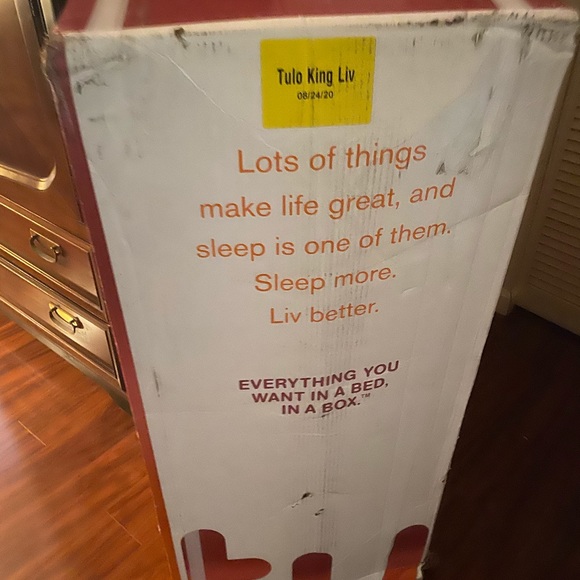 King Size Tulo Liv Mattress Brand New In Box!! - Picture 3 of 4